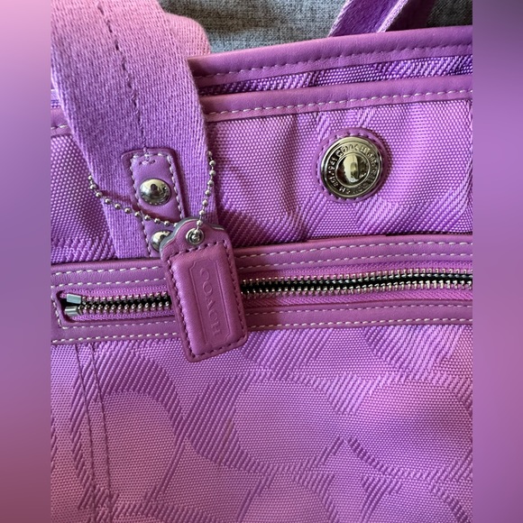 Coach Canvas Handbag - Picture 3 of 11